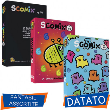 DIARIO AGENDA SCOLASTICO 16 MESI MEDIUM 12X16,5 COMIX SCOTTECS BY SIO 2022-2023